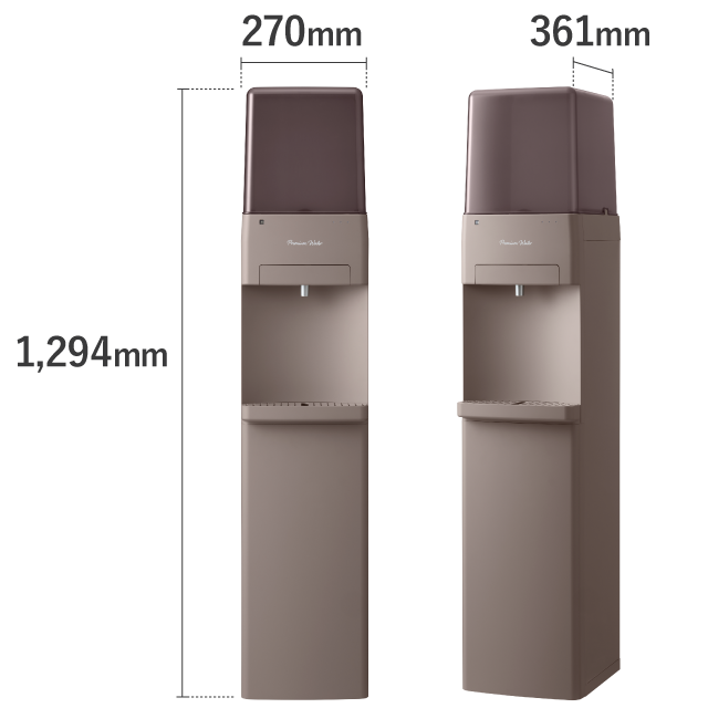 スリムサーバー4ロングタイプサーバーサイズ